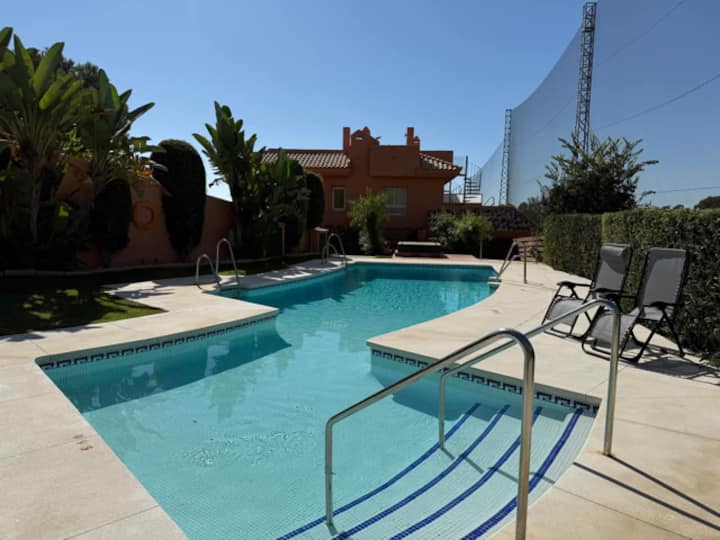 Shared swimming pool